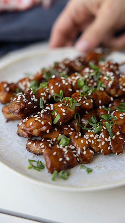 Brochettitas de Pollo con Naranja de Tefi Russo